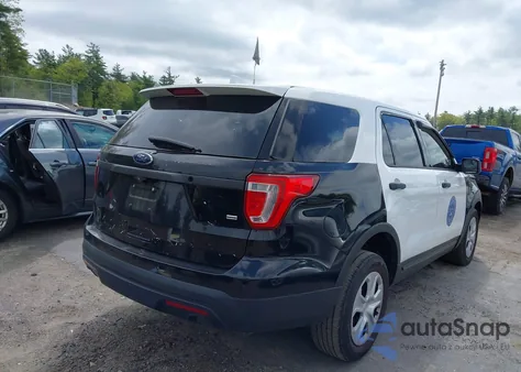 2016 Ford Police Interceptor из США, поврежденный, VIN 1FM5K8AR7GGA96623